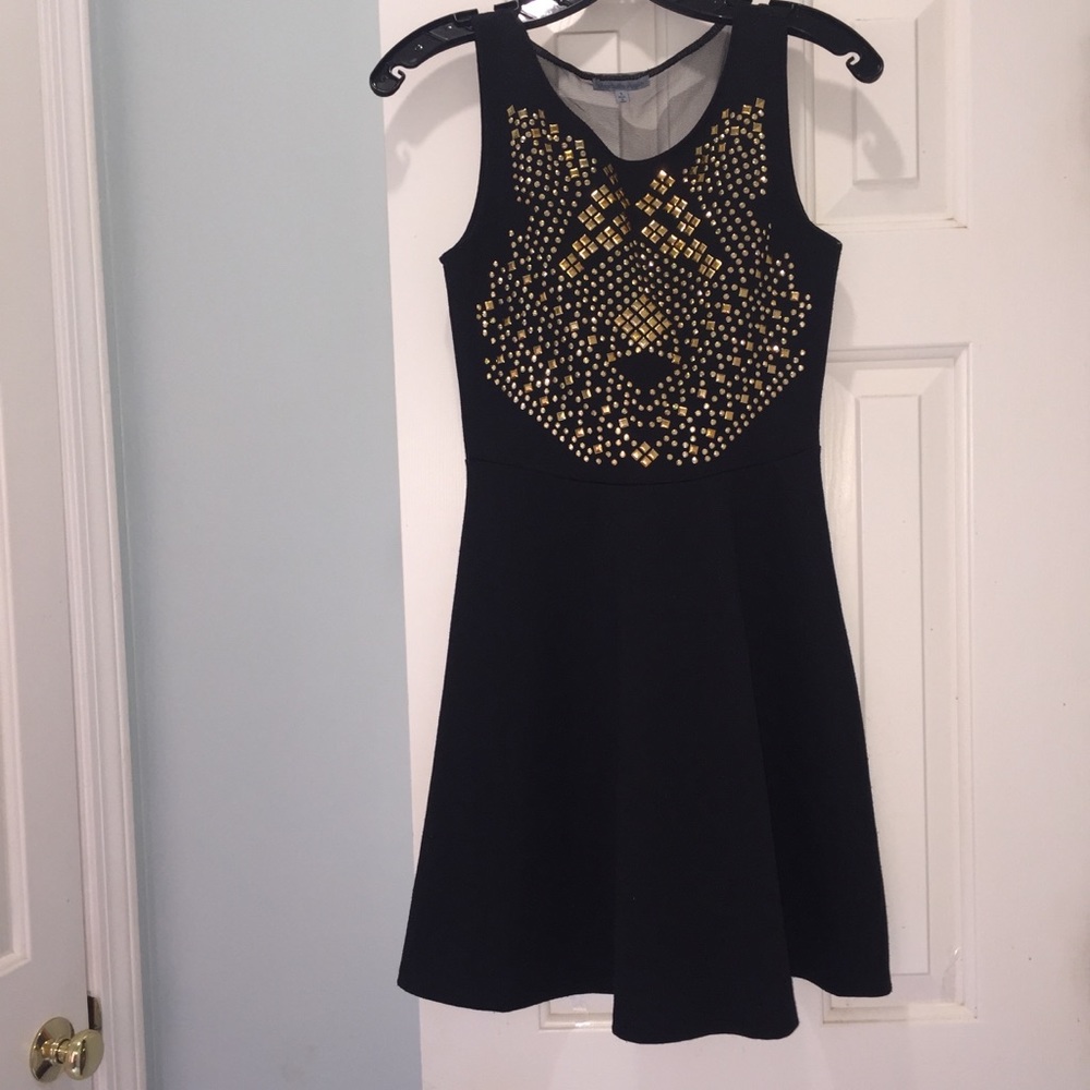Cute Black Charlotte Russe Sleeveless Dress